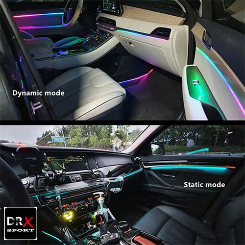 قیمت و خرید چراغ ال وایر هفت رنگ RGB برند کلاو